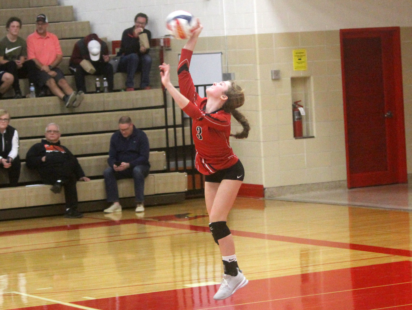 Marshfield at Chi-Hi volleyball 10-18-18
